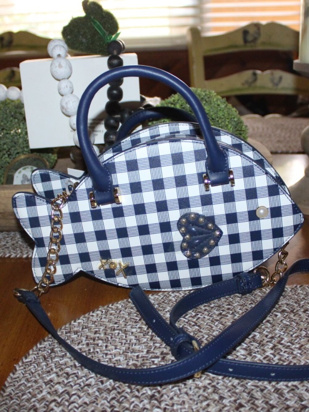 NWT Betsey Johnson XOSEA Fish Crossbody Purse SWEET and FUN! Make a statement! - Picture 3 of 16